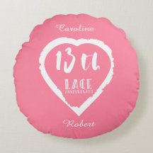 13.º aniversario Boda encaje tradicional