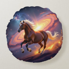 Cojín Redondo „2026 – Das Jahr des Feuerpferds“