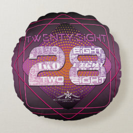 Cojín Redondo 28 Veintiocho