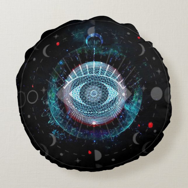 Cojín Redondo 3.ᵉʳ Ojo (Reverso)