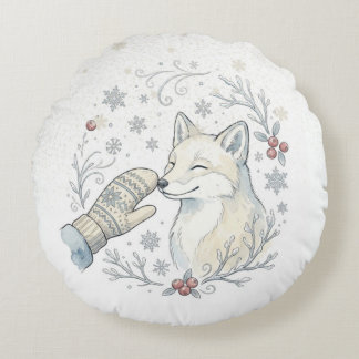 Cojín Redondo A Tender Winter Boop