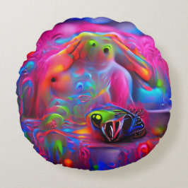 Cojín Redondo Ablutofobia