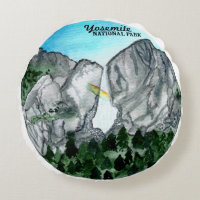 Acuarela del Parque Nacional Yosemite