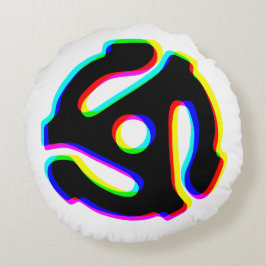 Cojín Redondo Adaptador de registro de 45 RPM con efecto de dest