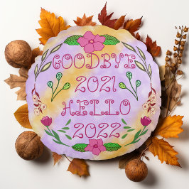 COJÍN REDONDO ADIÓS 20XX HOLA 20XX