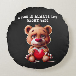 Cojín Redondo Adorables obsequios de osito de peluche
