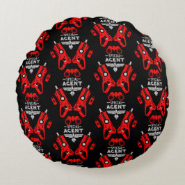 Cojín Redondo Agente especial Kid