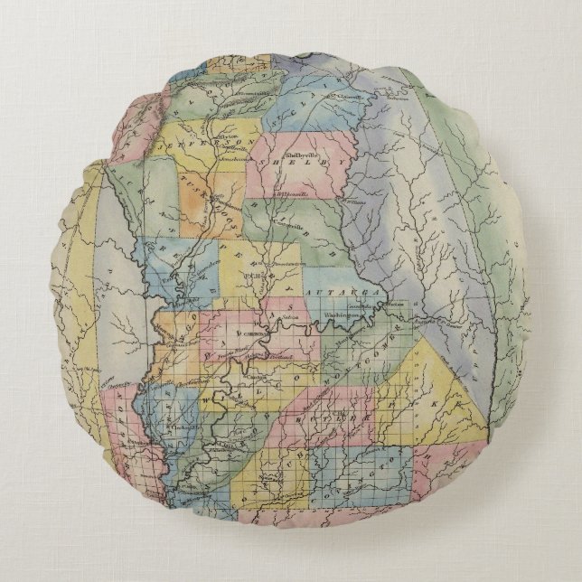 Cojín Redondo Alabama 2 (Anverso)