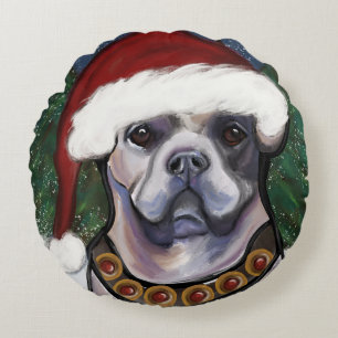 Cojín Redondo Alapaha Blue Blood Bulldog