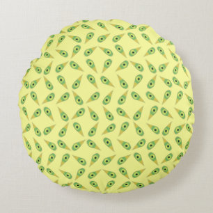 Cojín Redondo Alas Gossamer En Amarillo