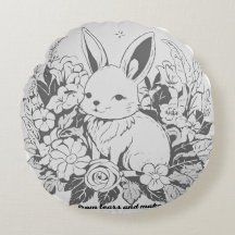 Aléjate de las lágrimas y haz la felicidadAlmohada