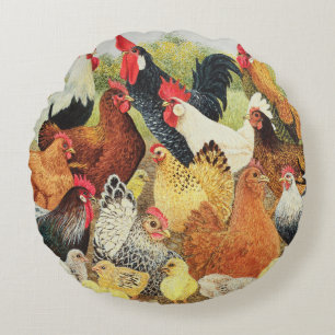 Cojín Redondo Algo cantar alrededor