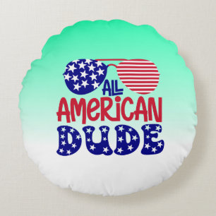 Cojín Redondo All American Dude