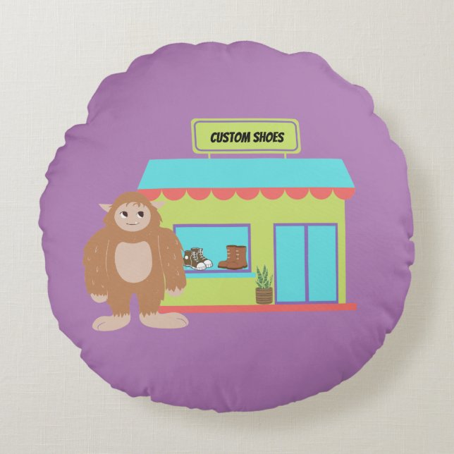 Cojín Redondo Almofada Redonda Almofada Imagem infantil para dec (Anverso)