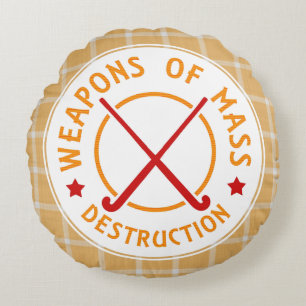 Cojín Redondo Almohadilla de destrucción de Hockey sobre Césped