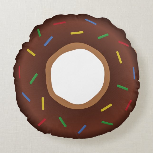 COJÍN REDONDO ALMOHADÓN REDONDO DE DONUT (Anverso)