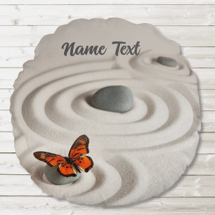 Cojín Redondo Almohadón Redondo de Meditación Jardín Zen