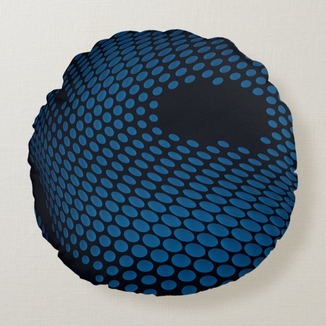 Cojín Redondo Almohadones y Puf con Estilo (Anverso)