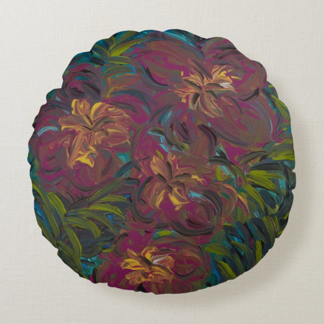 Cojín Redondo Aloha (Anverso)