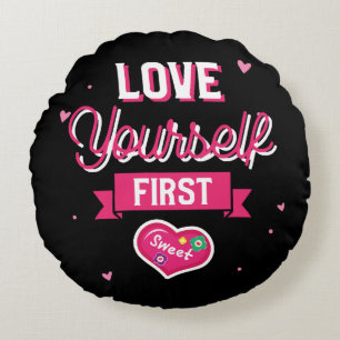 Cojín Redondo Ama primero