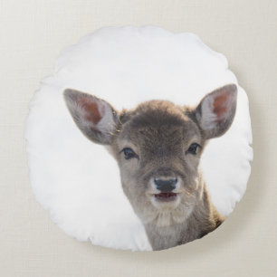 Cojín Redondo Amanecer pequeño lindo para los animales.