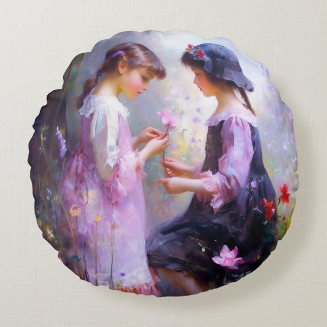 Cojín Redondo Amar (Anverso)