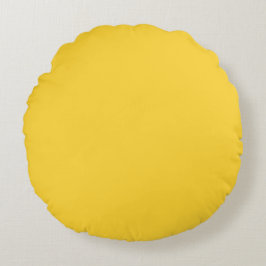 Cojín Redondo Amarillo