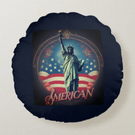 Cojín Redondo Americano