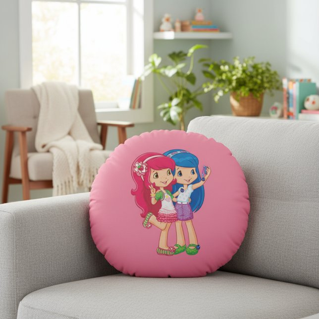 Cojín Redondo Amigos (Subido por el creador)