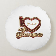 Amo a mi novio personalizado