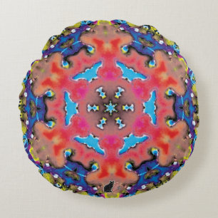 Cojín Redondo Amonium Kaleidoscope