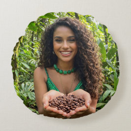 COJÍN REDONDO AMOR DE SELVA TROPICAL 