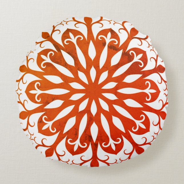 Cojín Redondo Amortiguador de la meditación (Anverso)