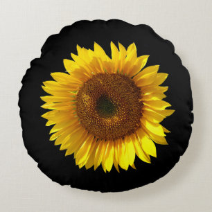 Cojín Redondo Amortiguador redondo del girasol