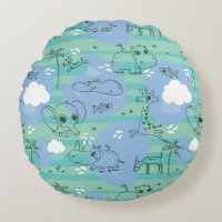 Animales lindos que juegan con agua 3