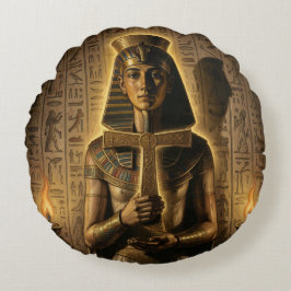 Cojín Redondo Ankh Symbol Meaning – Key of Life