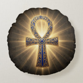 Cojín Redondo Ankh Symbol Meaning – Key of Life´4
