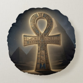 Cojín Redondo Ankh Symbol Meaning – Key of Life´6