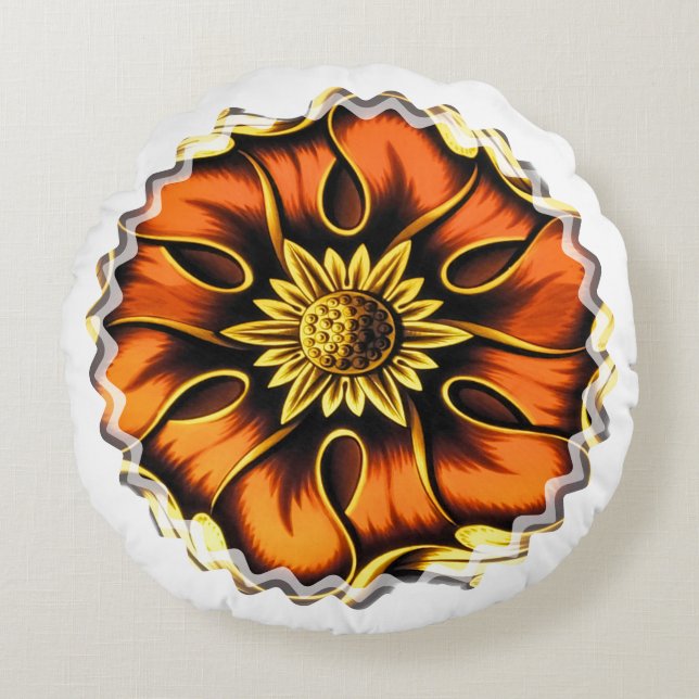 COJÍN REDONDO ANTIGUO INGLATERRA (Anverso)