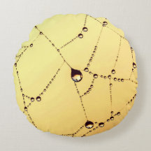 Araña amarillo dorado elegante