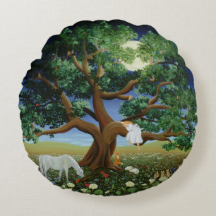 Cojín Redondo Árbol de los sueños 1994