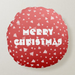 Cojín Redondo Árbol de Navidad