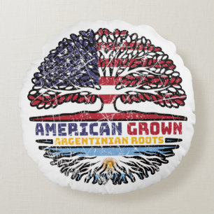 Cojín Redondo Argentina Argentina Argentina Argentina Estados Un