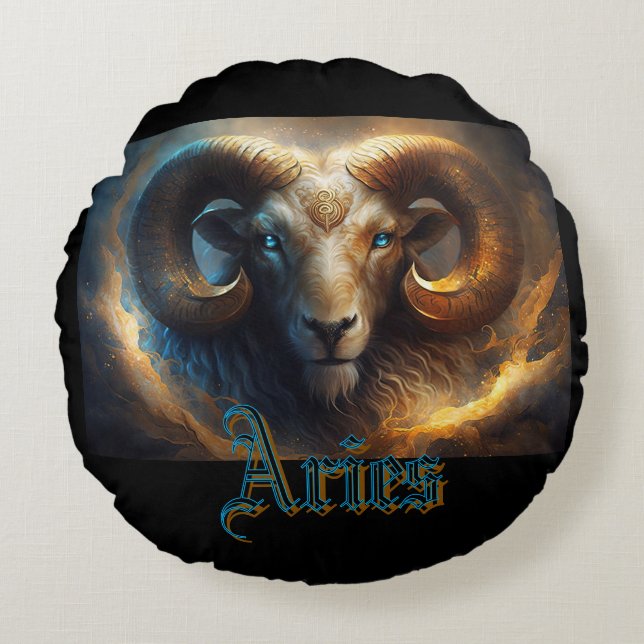 Cojín Redondo Aries (Anverso)