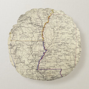 Cojín Redondo Arkansas, Luisiana y Mississippi