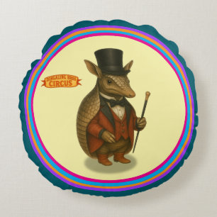 Cojín Redondo Armand, domador de armadillos