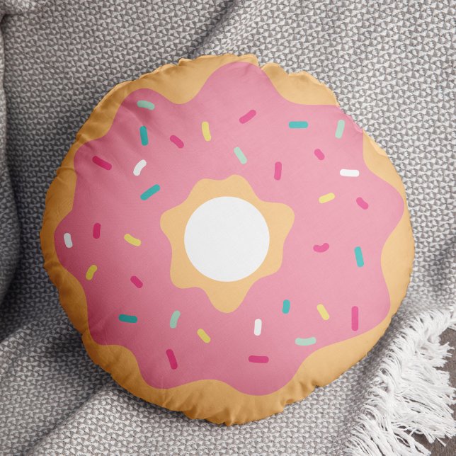 Cojín Redondo Aroma de roscas rosadas (Subido por el creador)