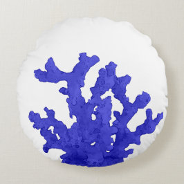 Cojín Redondo Arrecife tropical