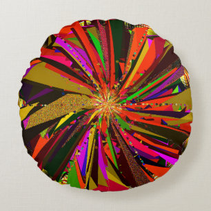 Cojín Redondo Arte de Mandala