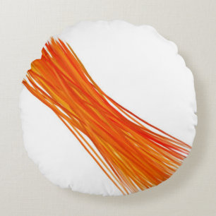 Cojín Redondo Arte de pintura abstracta #101